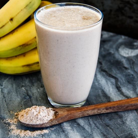Banana Protein Shake - Recipe photo by LIFESTYLE HOME HEALTH