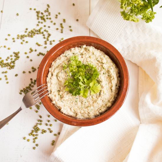 Mung Bean Hummus - Recipe photo by holisticmilky
