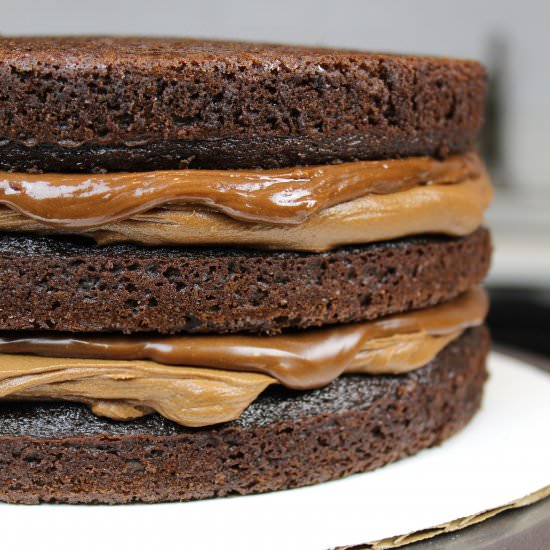 Baileys Chocolate Cake - Recipe photo by Chelsweets