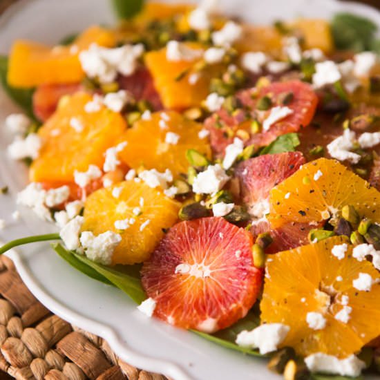 Sunny citrus salad - Recipe photo by peanut.blossom