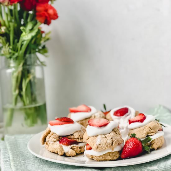 Healthy Vegan Strawberry Shortcake - Recipe photo by Garlic-Head