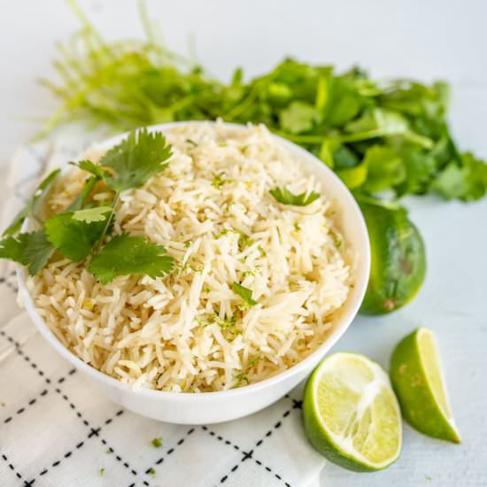 Cafe Rio Cilantro Lime Rice - Recipe photo by Blessthismess