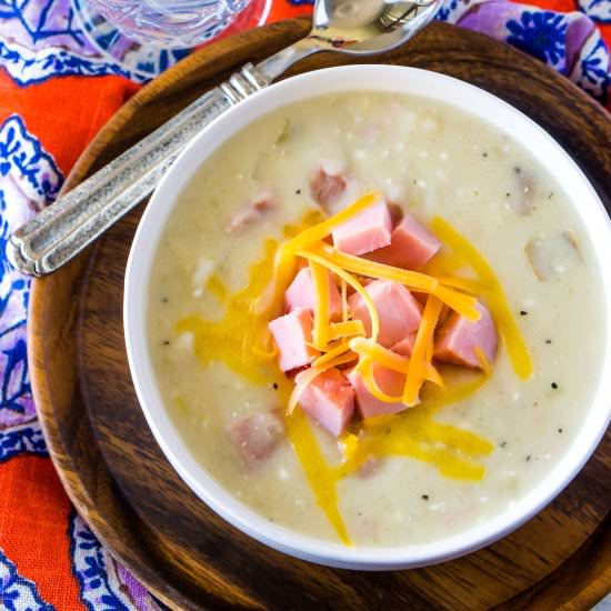 Leftover Ham Chowder - Recipe photo by FoodFolksandFun
