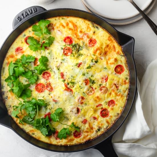 Easy Vegetable Frittata - Recipe photo by feelgoodfoodie1