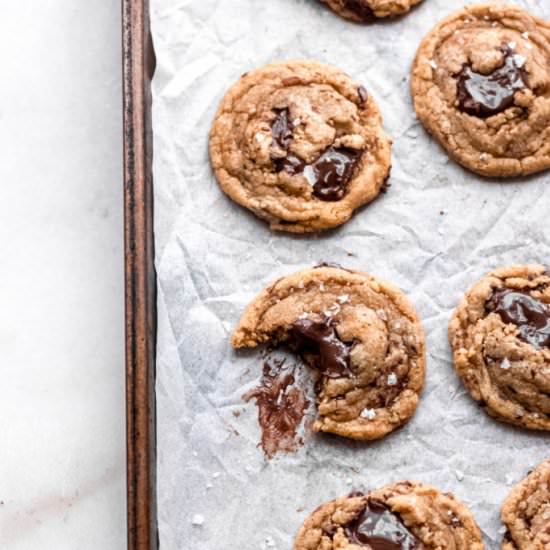 One Bowl Chocolate Chunk Cookies - Recipe photo by bluebowlrecipes