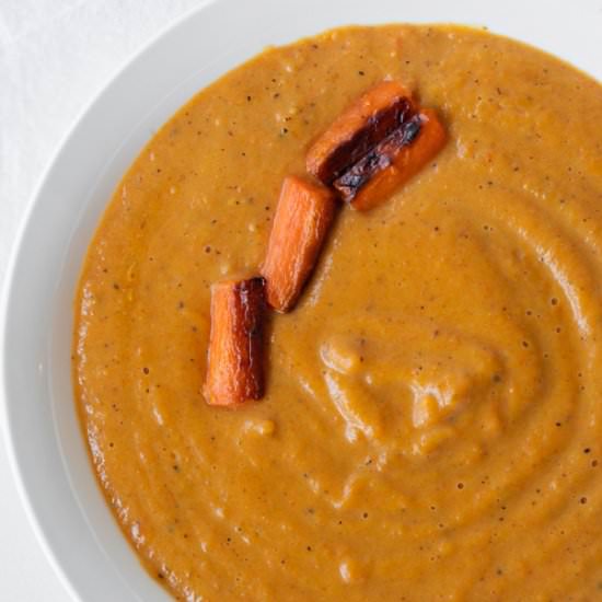 Roasted Butternut Squash Soup - Recipe photo by pamelaz