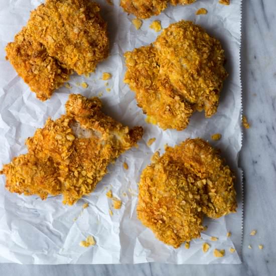Cornflake-Crusted Chicken - Recipe photo by the_gourmet_RD