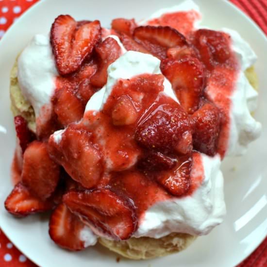 Strawberry shortcake - Recipe photo by Small Town Woman