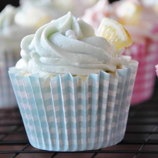 Lemon Cupcakes & Lemon Buttercream - Recipe photo by honeywhatscooking