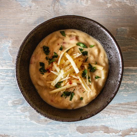 Cheddar Beer Soup - Recipe photo by darylskitchen