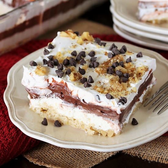 Chocolate Lush Dessert - Recipe photo by thekitchenismyplayground