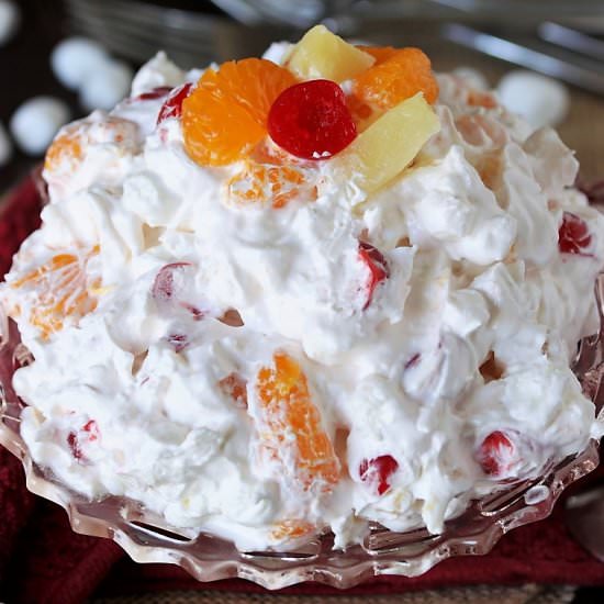 Classic Ambrosia Salad - Recipe photo by thekitchenismyplayground
