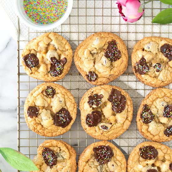 Tahitian Vanilla Chocolate Cookie - Recipe photo by The Sugar Coated Cottage