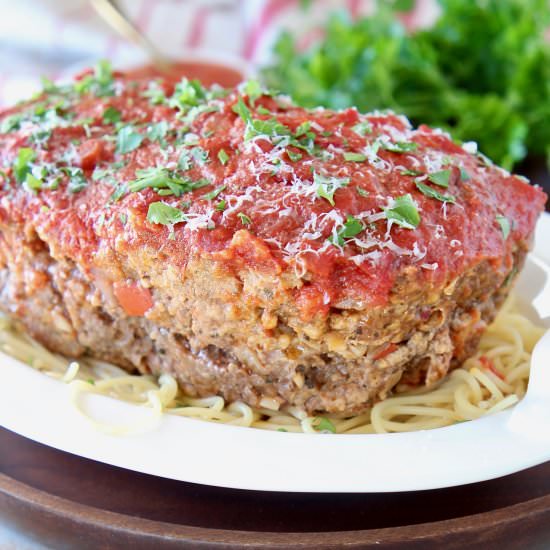 Italian Meatloaf - Recipe photo by Whitney Bond