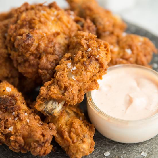 Buttermilk Fried Chicken - Recipe photo by dontgobaconmyheart