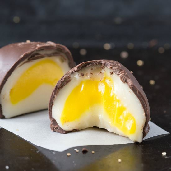 Homemade Keto Creme Eggs - Recipe photo by thebigmansworld