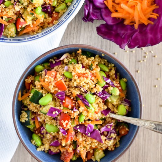 Asian Quinoa Salad - Recipe photo by casablancacooks