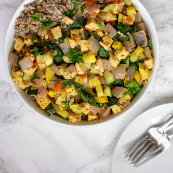Mediterranean Stir-Fry - Recipe photo by wholly-plants