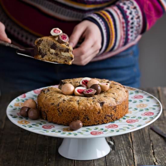 Double Chocolate Cookie Cake - Recipe photo by daniscookings