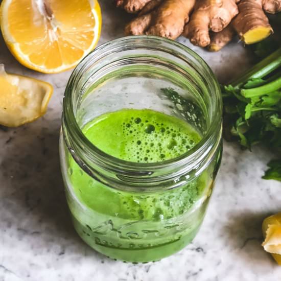 Celery, Ginger and Lemon Juice - Recipe photo by SandrasEasyCooking