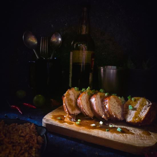 Easy POrk Loin Barbecue Roast - Recipe photo by kusinaniteds