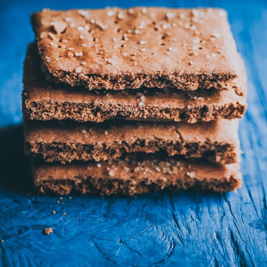 Gluten-Free Graham Crackers - Recipe photo by moon and spoon and yum.