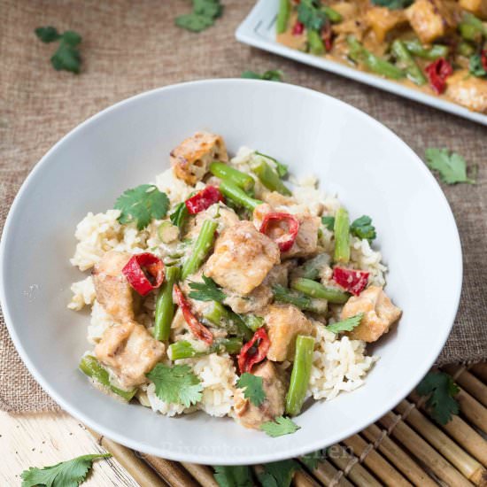 Tofu and Green Beans Bicol Express - Recipe photo by Rivertenkitchen