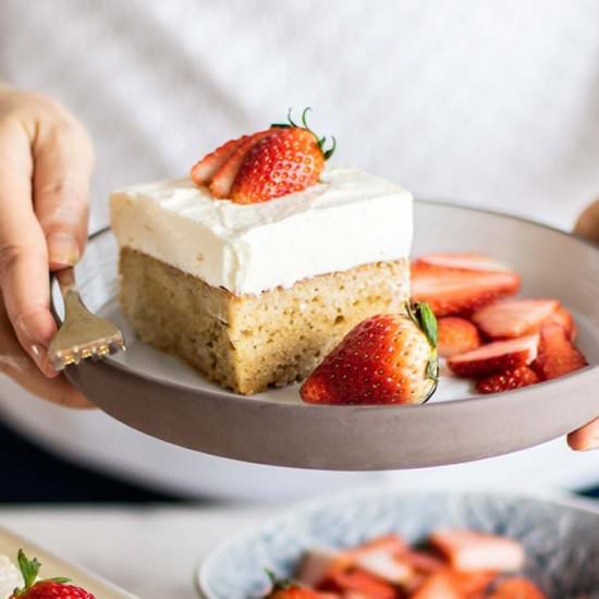 Gluten Free Tres Leches Cake - Recipe photo by SunkissedKitch