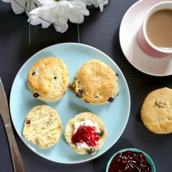 Traditional British Scones - Recipe photo by mygorgeousrecipes