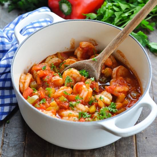 Easy Shrimp Creole - Recipe photo by The Seasoned Mom