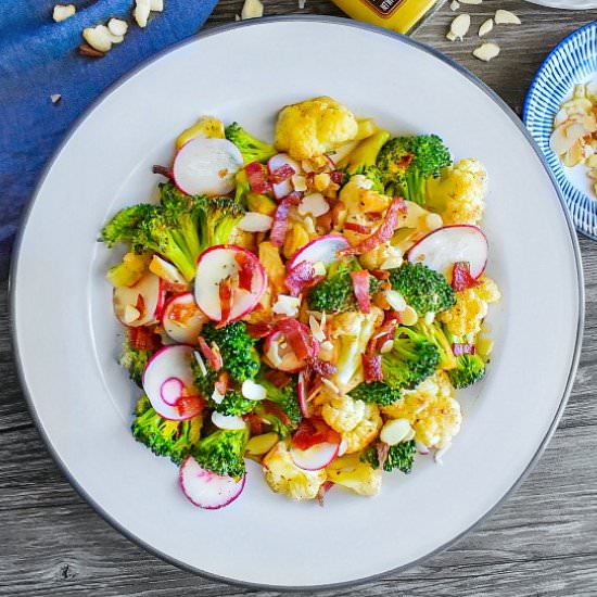 Dijon Roasted Veggies Bacon - Recipe photo by EasycookingwithMolly