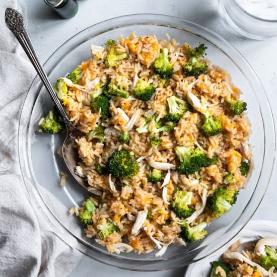 Instant Pot Chicken Rice Casserole - Recipe photo by foodfaithfitness
