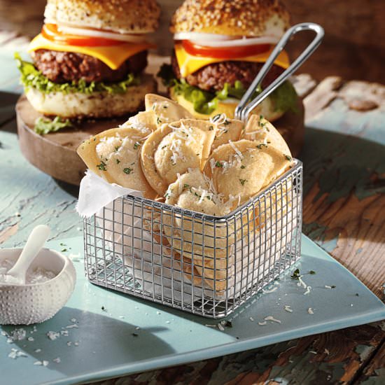 Parmesan Mini Pierogy Fries - Recipe photo by hgray001