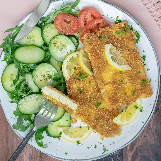 Gluten-Free Vegan Schnitzel - Recipe photo by Only Gluten Free Recipes