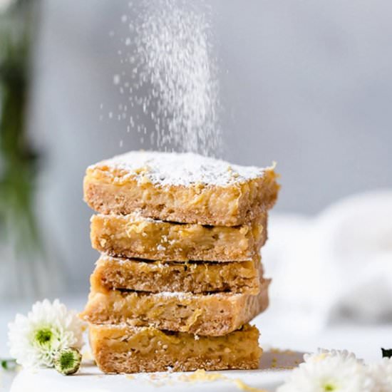 Honey Lemon Bars - Recipe photo by Skinnytaste