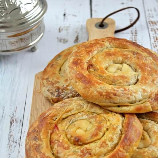 Moroccan Mhencha with minced meat - Recipe photo by Cuisina