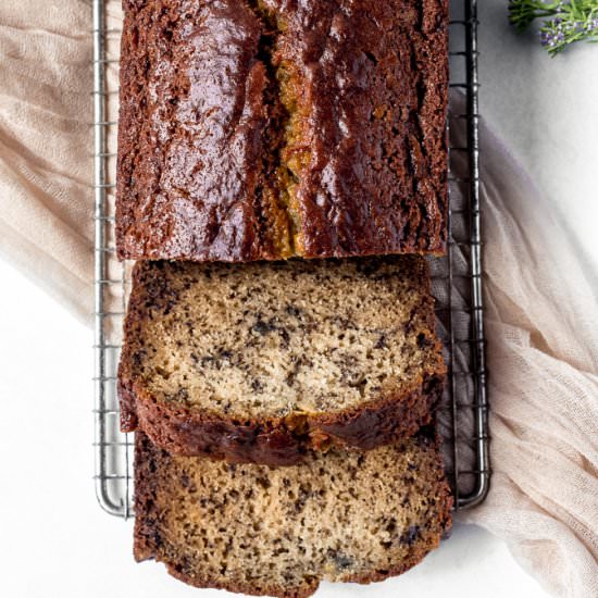 Easy Moist Banana Bread - Recipe photo by kickassbaker