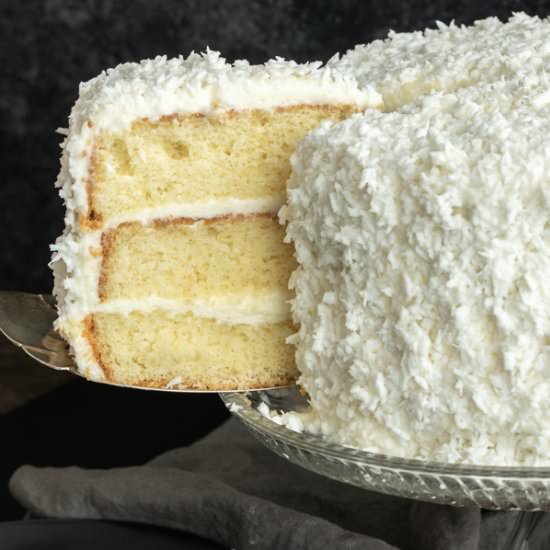 BEST COCONUT CAKE - Recipe photo by Home. Made. Interest.