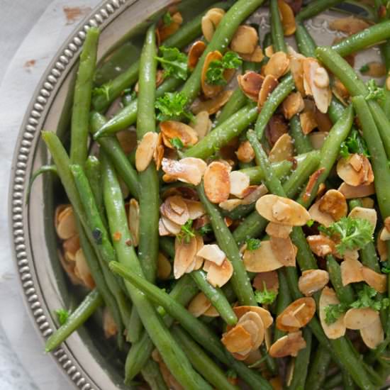 Green Beans Almondine - Recipe photo by adinutza