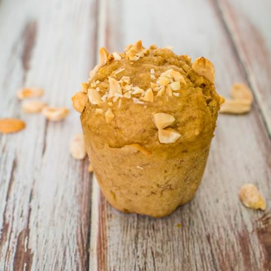 Peanut Butter Banana Muffins - Recipe photo by anne1456