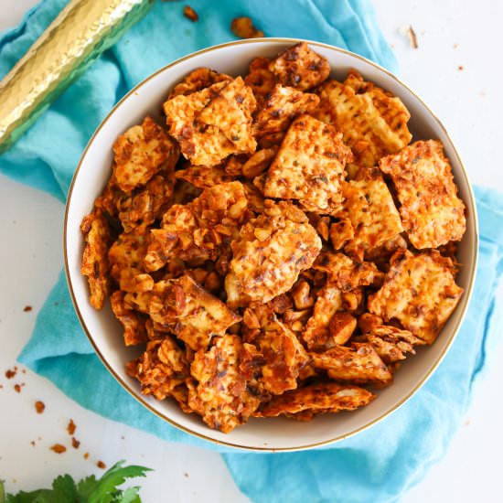 Matzah Snack Mix - Recipe photo by WhatJewWannaEat
