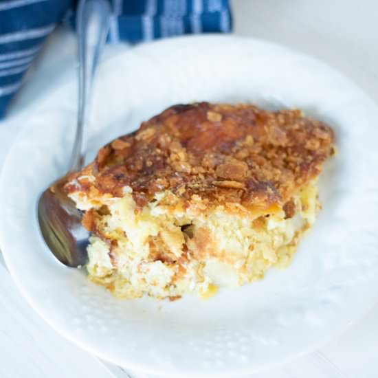 Southern Yellow Squash Casserole - Recipe photo by The Buttered Home