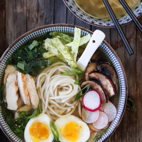 Chicken Udon Soup - Recipe photo by Welcome2ourTable