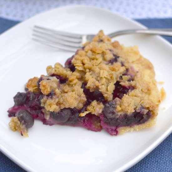 Blueberry Crumb Pie - Recipe photo by Share The Recipe