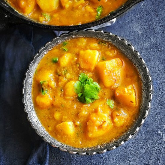Kuttu ki Kadhi – Buckwheat Curry - Recipe photo by EasycookingwithMolly