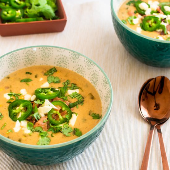 Mexican Corn Soup - Recipe photo by liveloveyummy