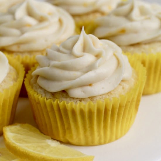 Gluten-free Lemon Cupcakes - Recipe photo by milehighmitts