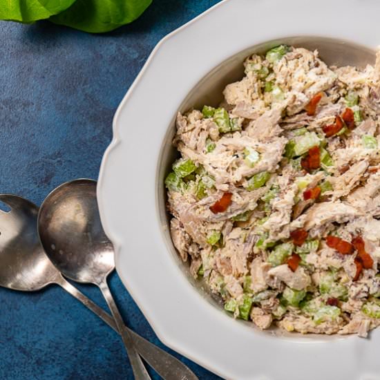 Parmesan Bacon Chicken Salad - Recipe photo by IndiafromIndiana