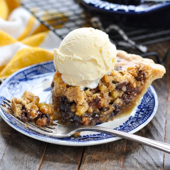Kentucky Derby Pie - Recipe photo by The Seasoned Mom