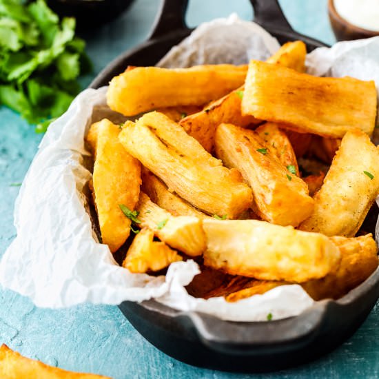 How to Make Yucca Fries - Recipe photo by Mommys Home Cooking